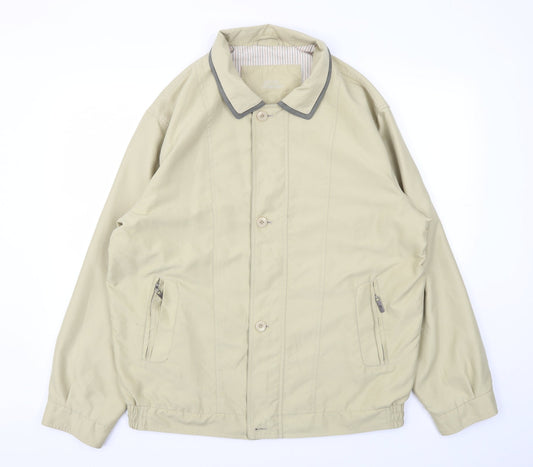 Brook Taverner Mens Beige   Jacket Coat Size S