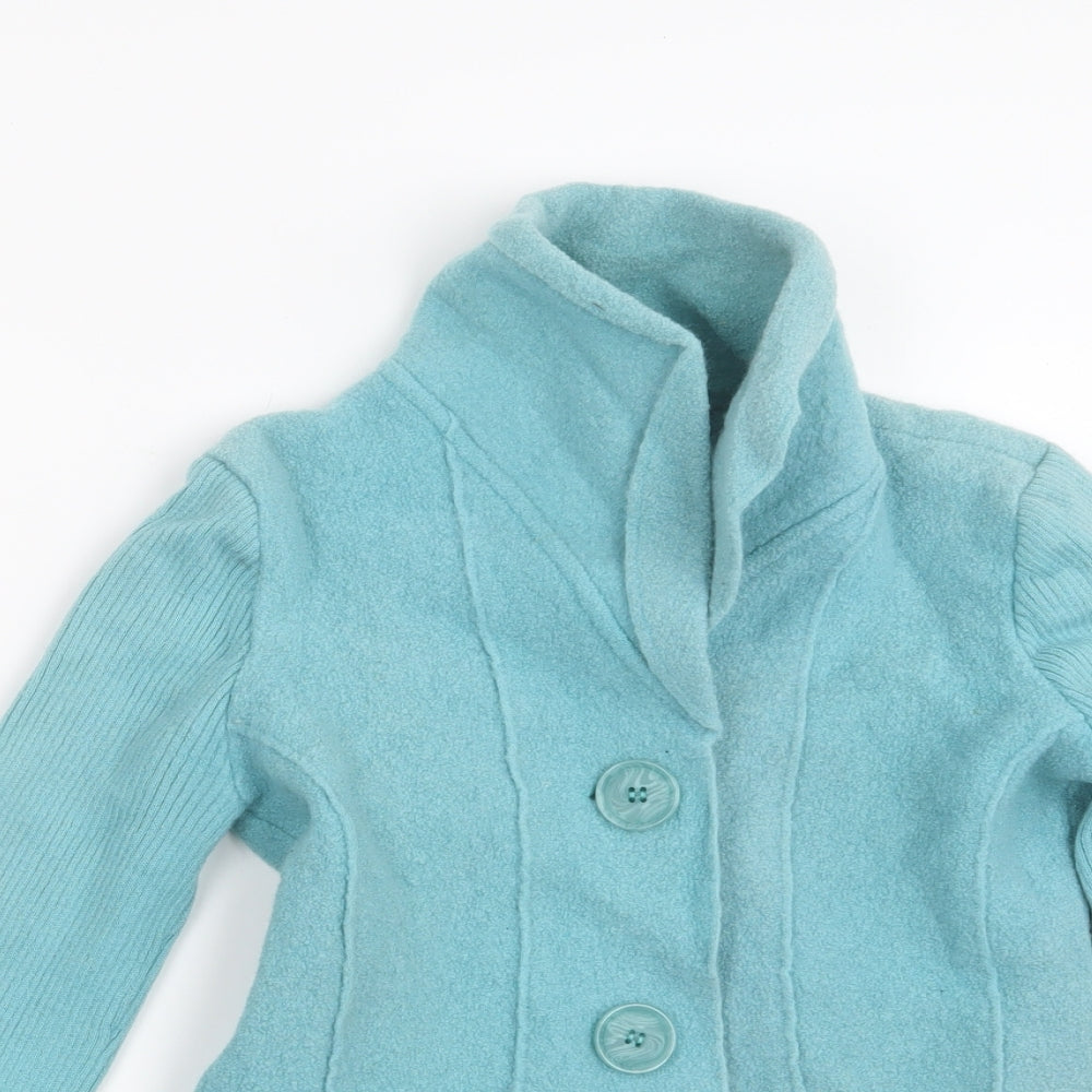 Bianca Womens Blue   Jacket  Size 10