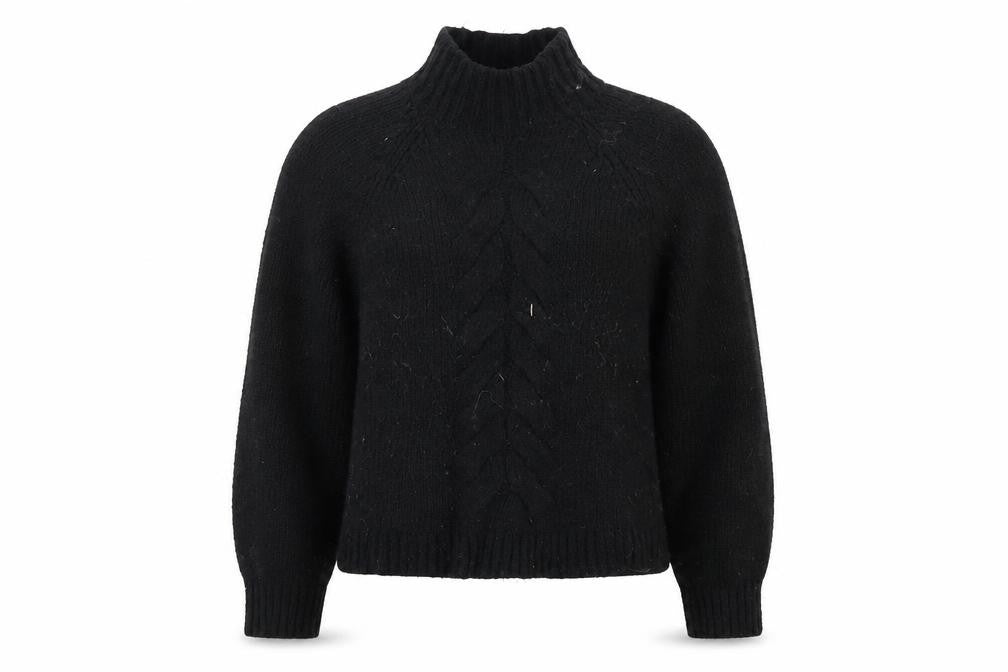Only Womens Black  Knit Pullover Jumper Size XS