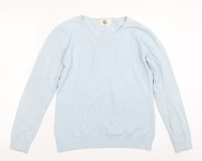 Preloved Rude Womens Blue  Knit Pullover Jumper Size M - Front