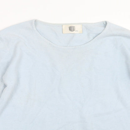 Preloved Rude Womens Blue  Knit Pullover Jumper Size M - Detail