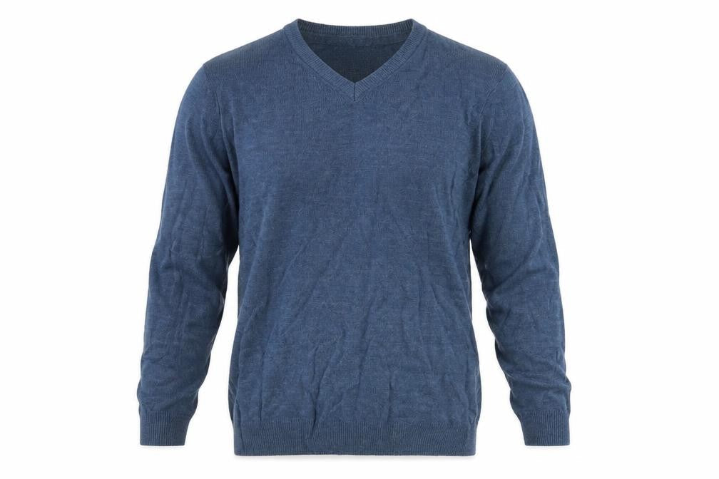River Island Mens Blue  Knit Pullover Jumper Size S