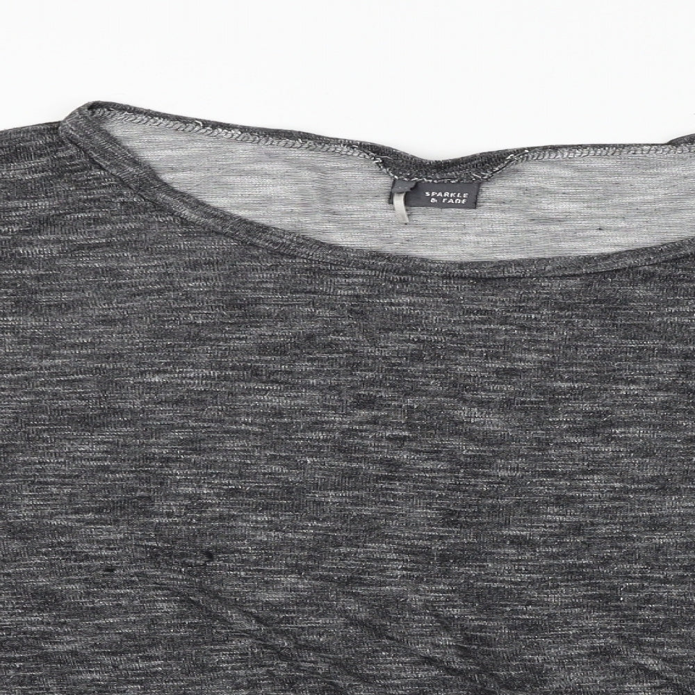 Sparkle & Fade  Womens Grey   Pullover Jumper Size M