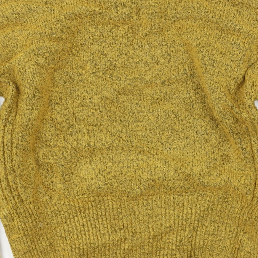 FOREVER 21 Womens Yellow   Pullover Jumper Size S