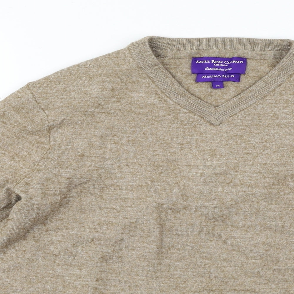 Saville Row  Womens Brown   Pullover Jumper Size M