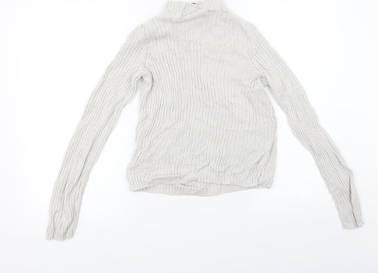 H&M  Womens Grey   Pullover Jumper Size XS
