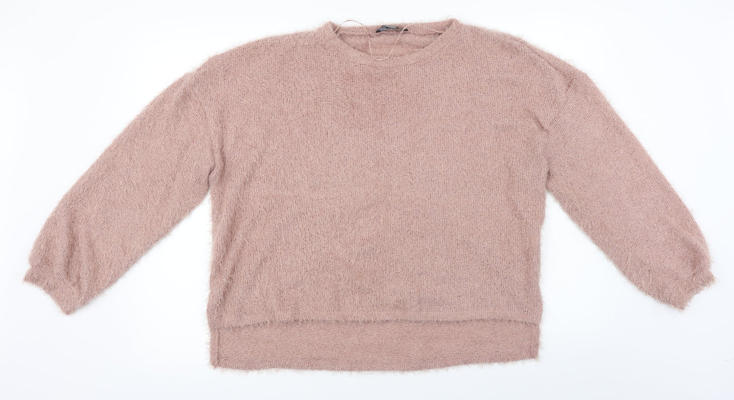 Primark  Womens Pink   Pullover Jumper Size L