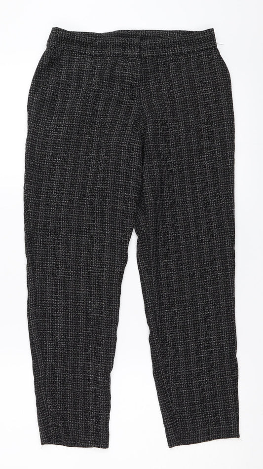 Dorothy Perkins Womens Black   Capri Trousers Size 6 L24 in