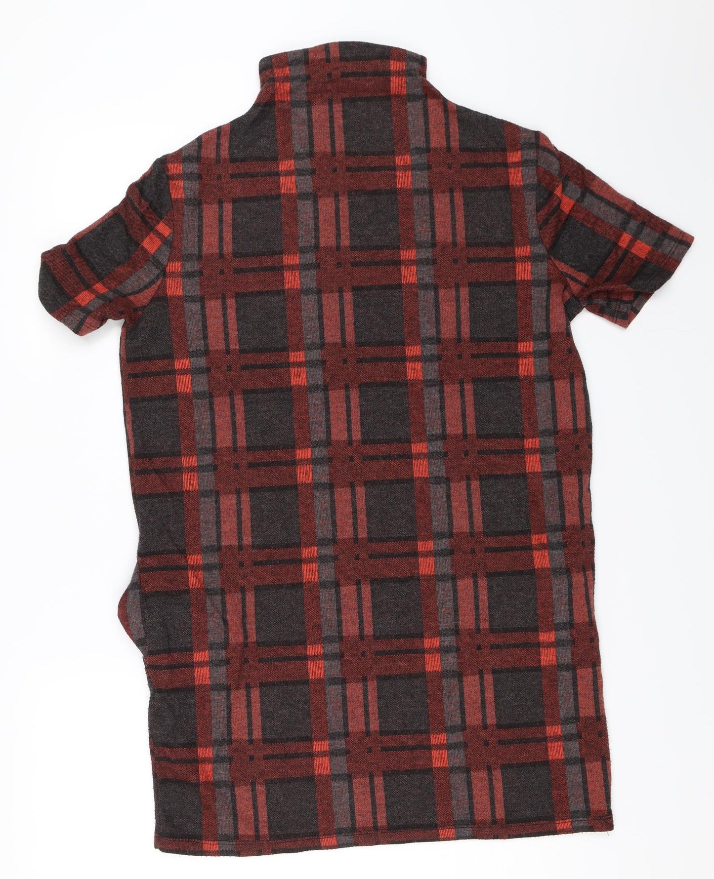 Select Womens Red Check  Mini  Size 10