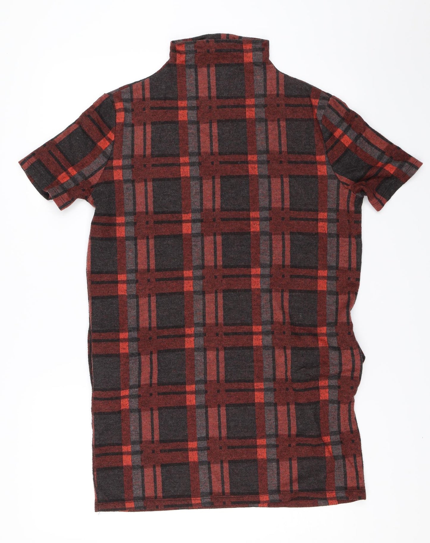 Select Womens Red Check  Mini  Size 10