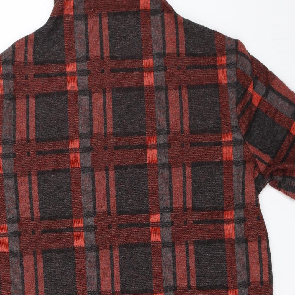 Select Womens Red Check  Mini  Size 10