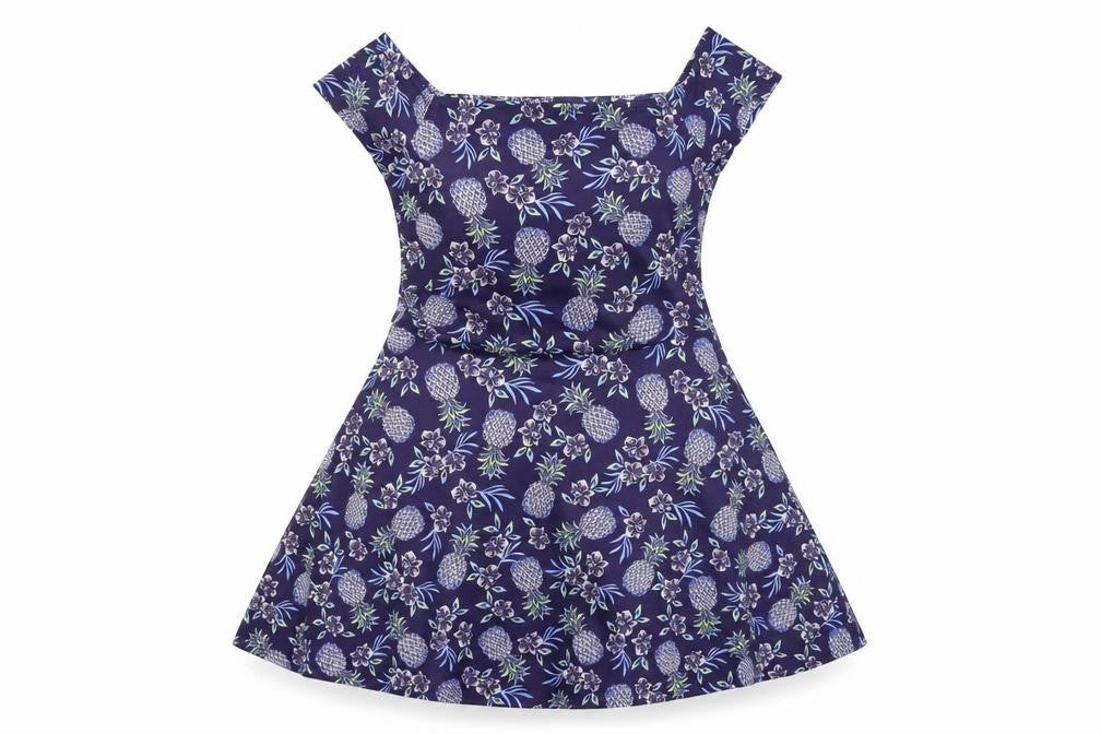 New Look Womens Blue   Fit & Flare  Size 8
