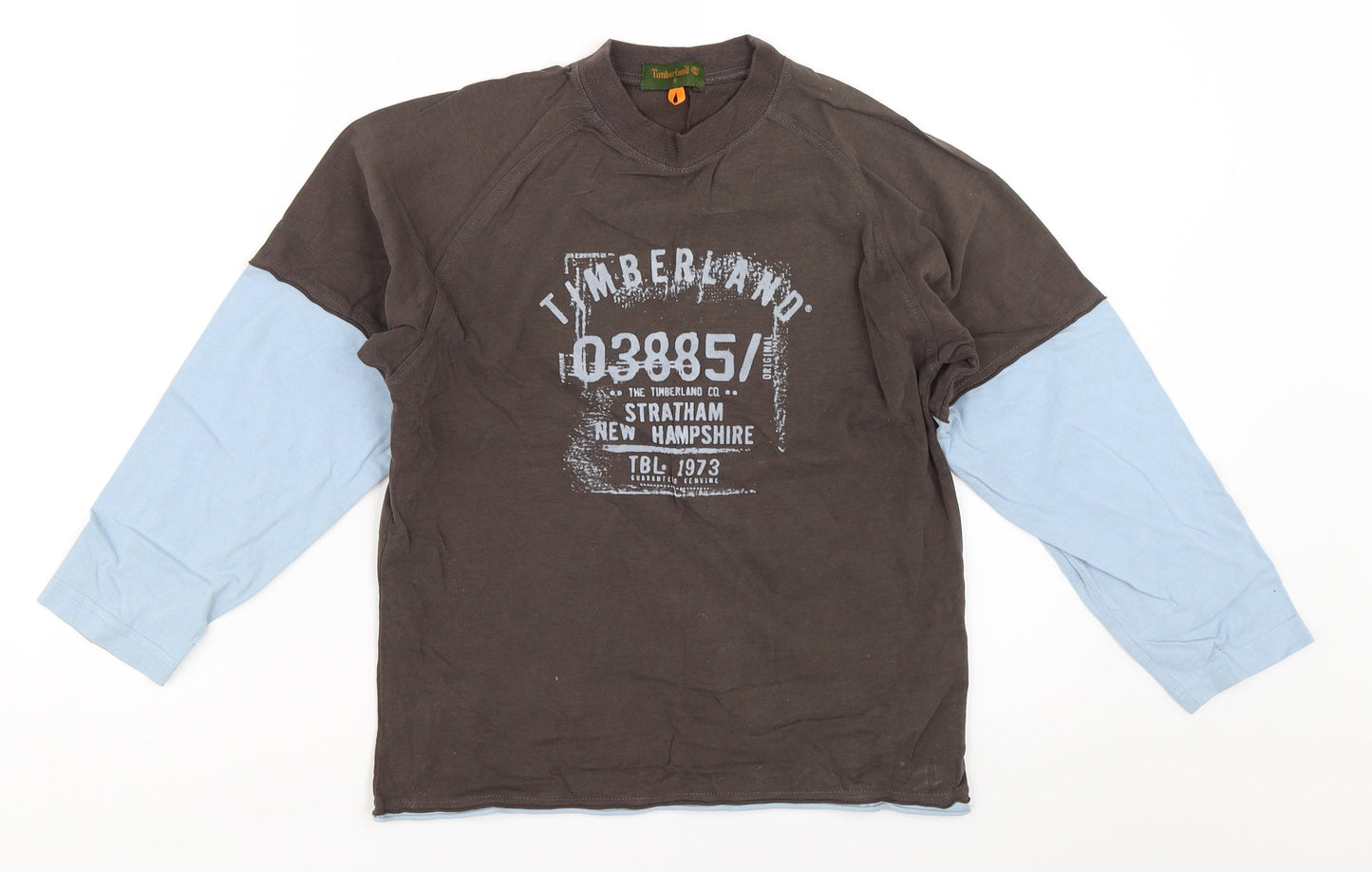 Timberland Boys Brown   Basic T-Shirt Size 8 Years