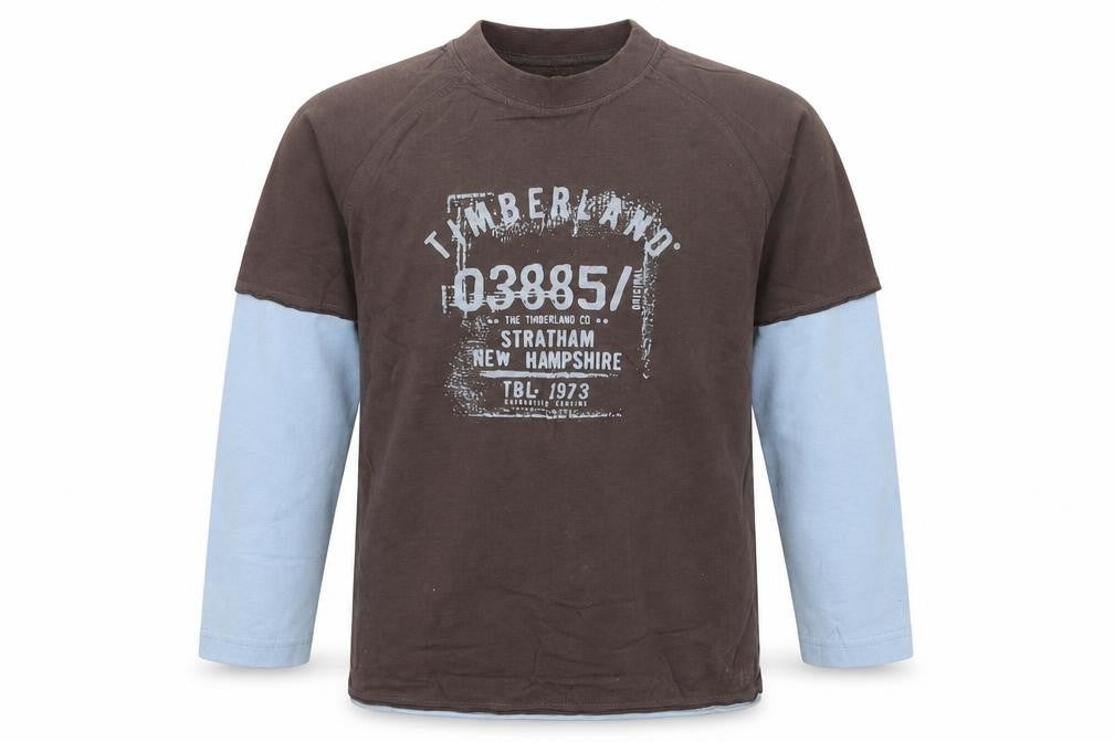 Timberland Boys Brown   Basic T-Shirt Size 8 Years