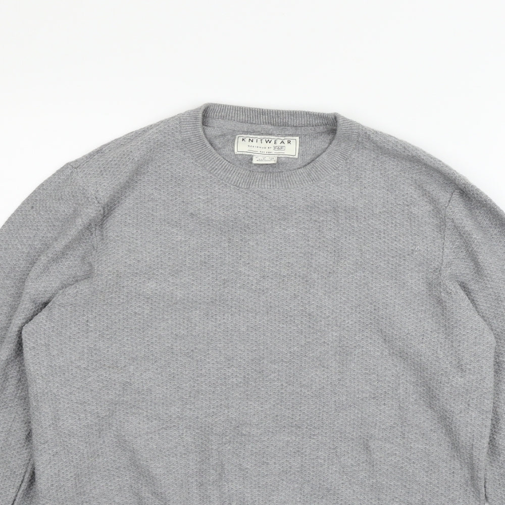F&F Womens Grey   Pullover Jumper Size M