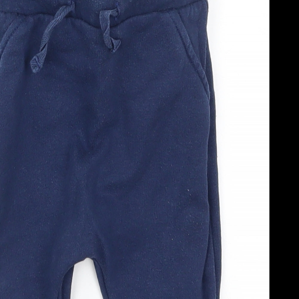 Marks and Spencer Baby Blue   Sweatpants Trousers Size 6-9 Months