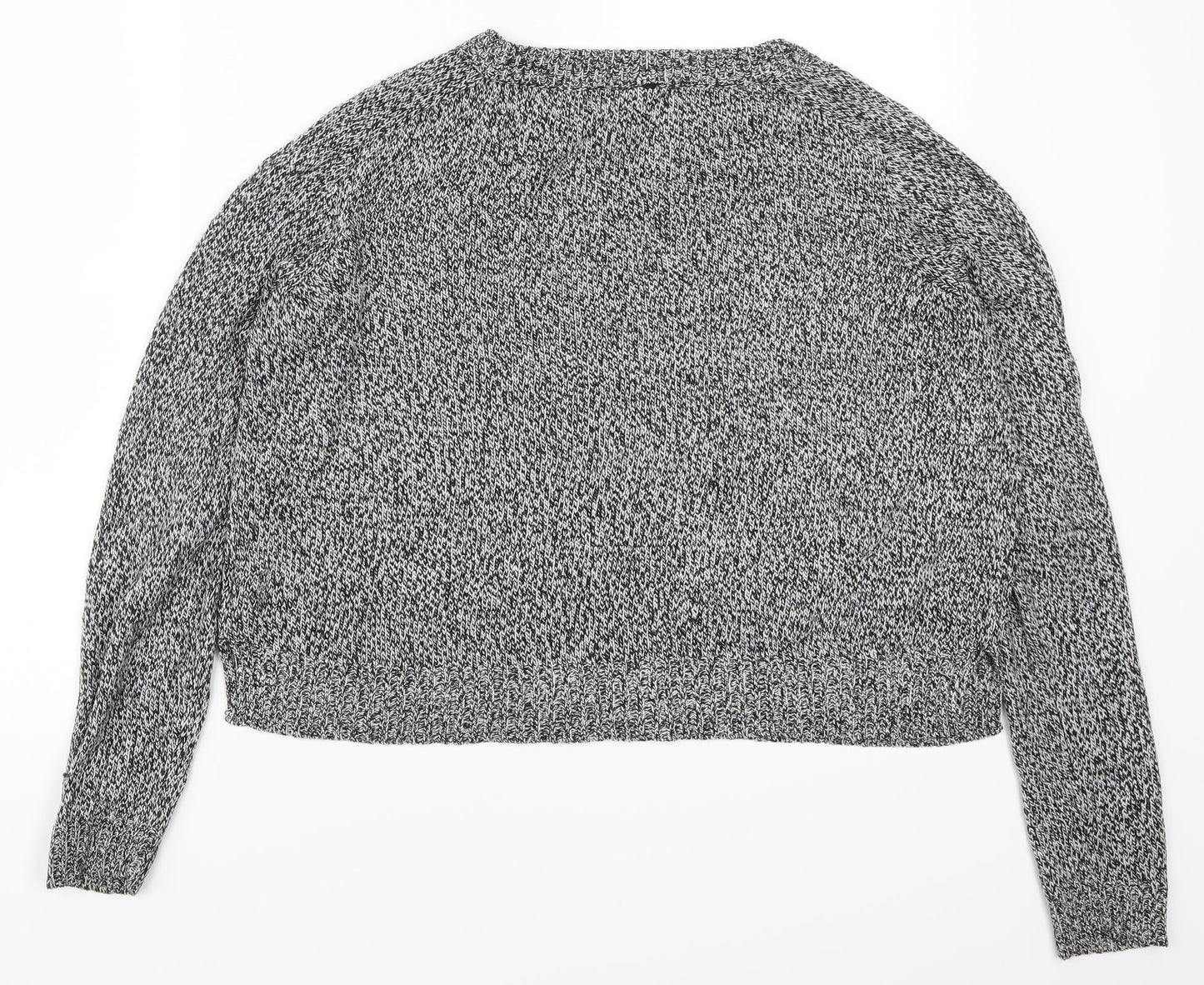 H&M Womens Grey   Pullover Jumper Size M