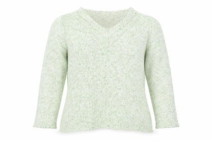Dash Womens Green   Pullover Jumper Size 10