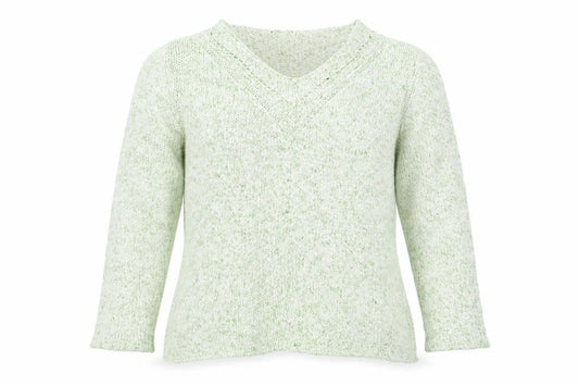 Dash Womens Green   Pullover Jumper Size 10