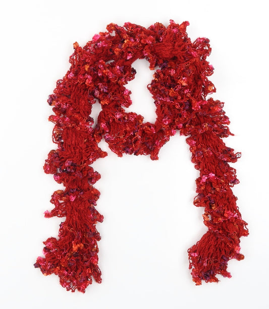Preworn Womens Red    Scarf