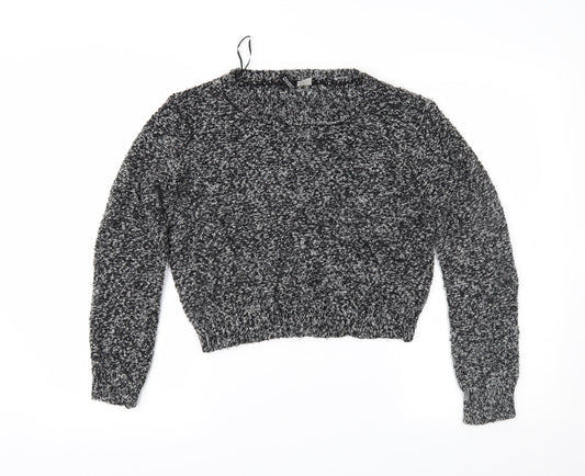Divided Womens Grey   Pullover Jumper Size M