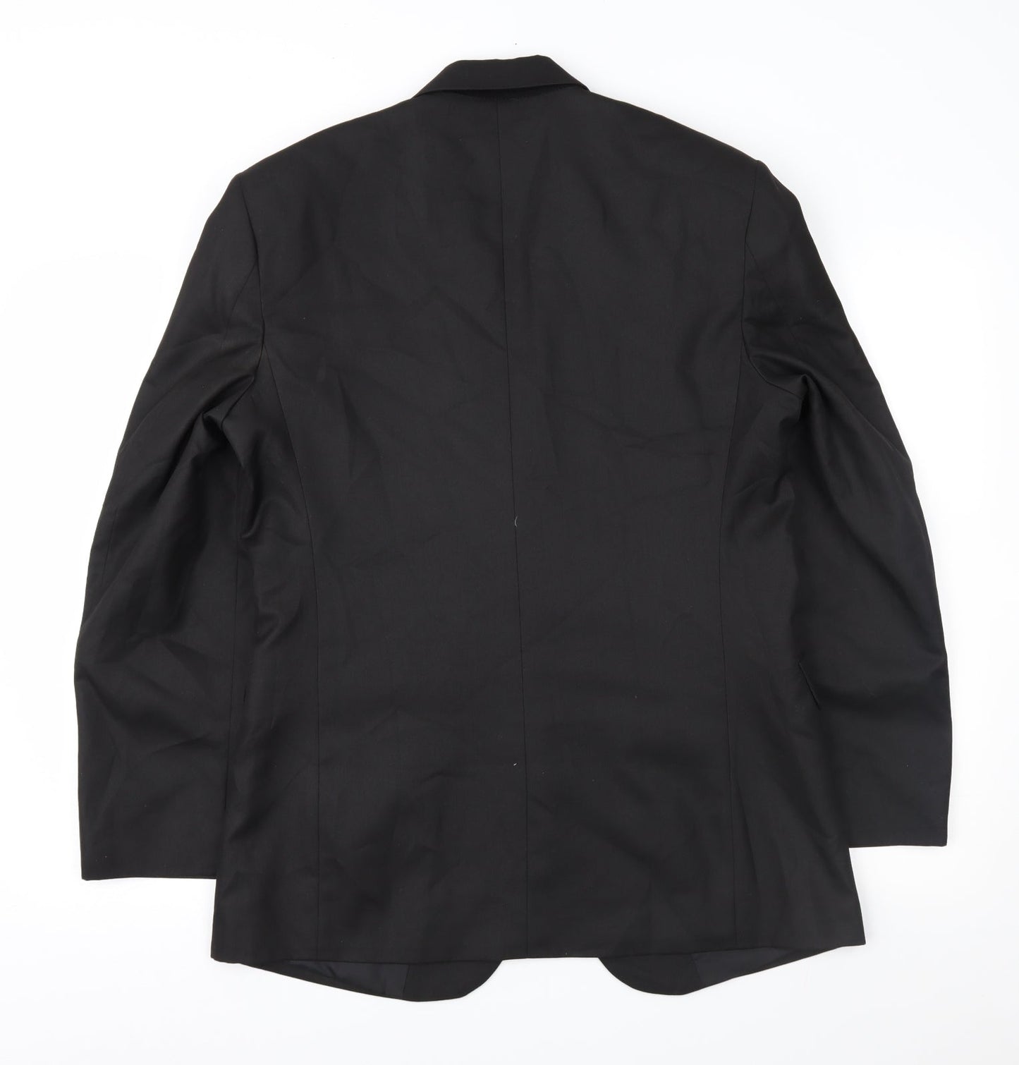 Outlaw Mens Black   Jacket Suit Jacket Size 38