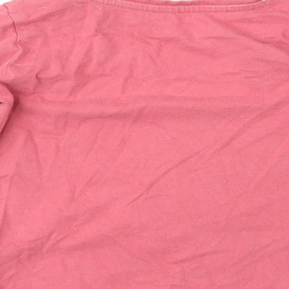 Preloved Nutmeg Girls Pink   Basic T-Shirt Size 2-3 Years - Label