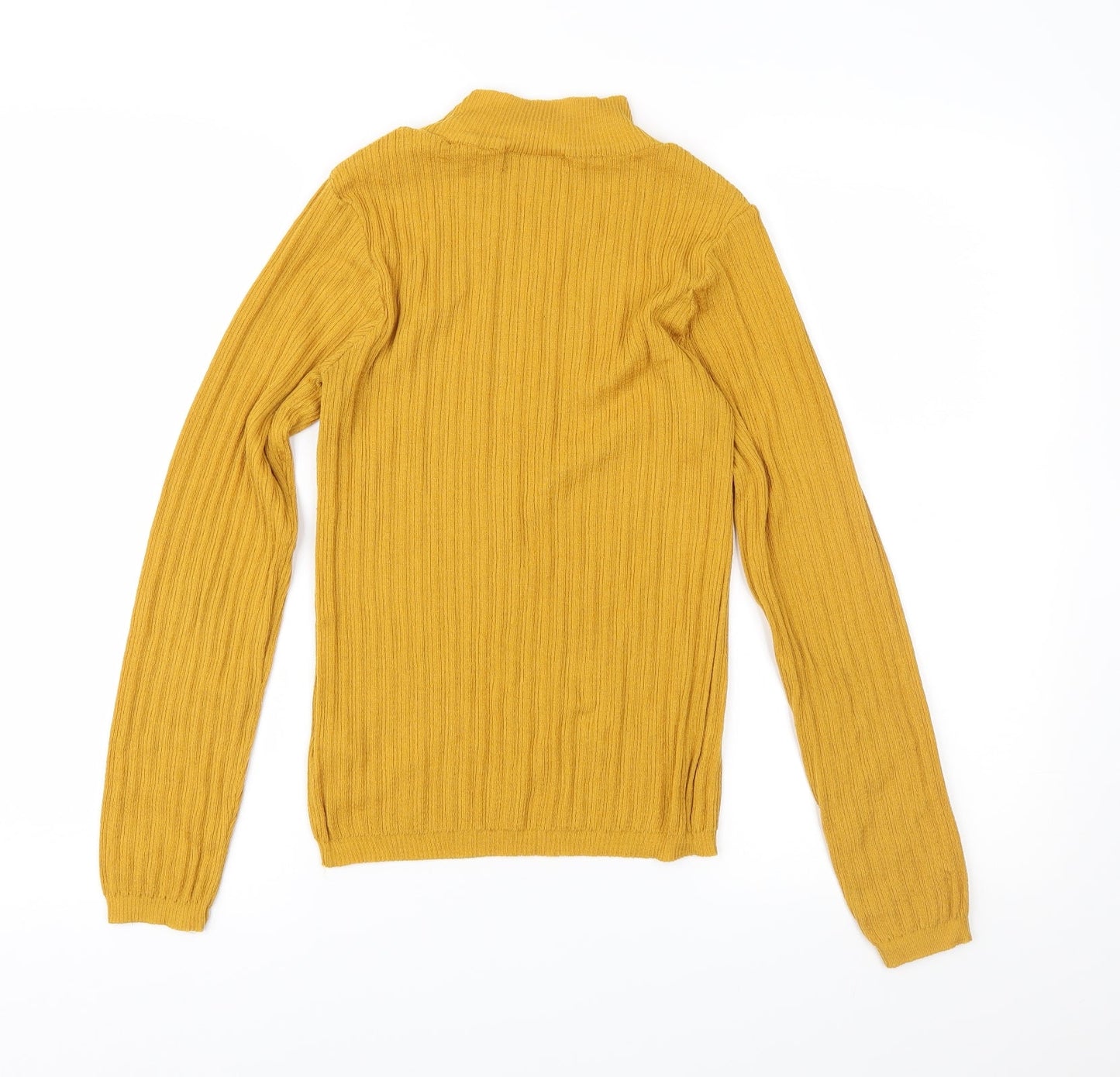 Primark Womens Yellow   Pullover Jumper Size S