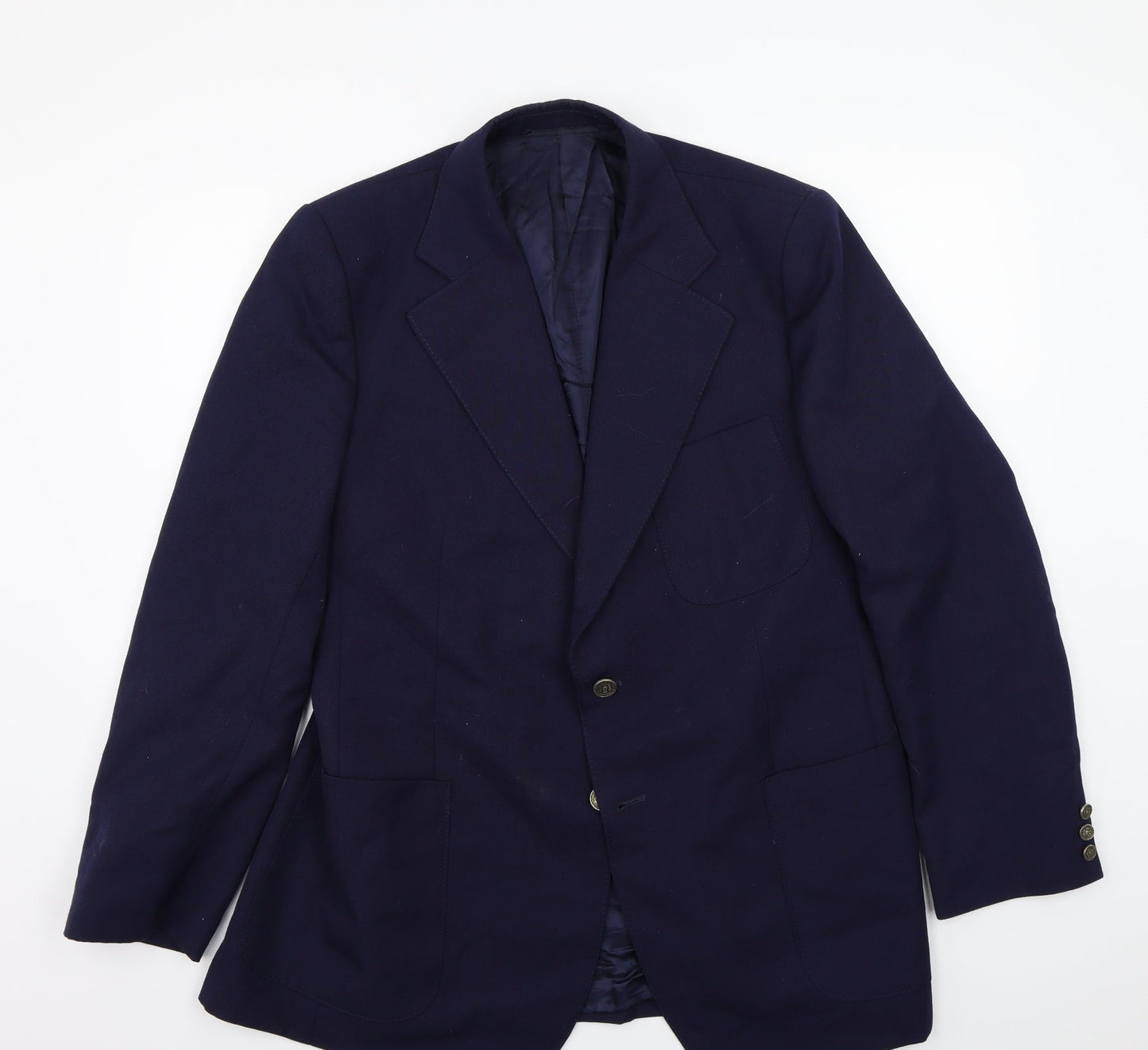 Preworn Mens Blue   Jacket Suit Jacket