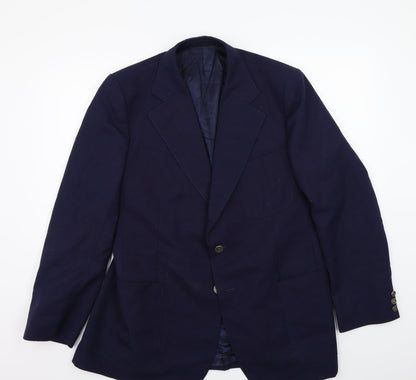 Preworn Mens Blue   Jacket Suit Jacket