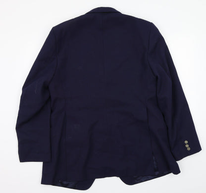 Preworn Mens Blue   Jacket Suit Jacket