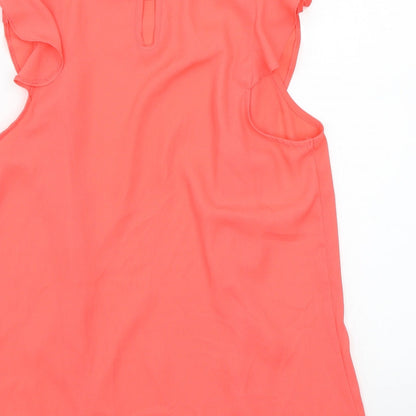 Preloved Papaya Womens Orange   Basic Blouse Size 16 - Label