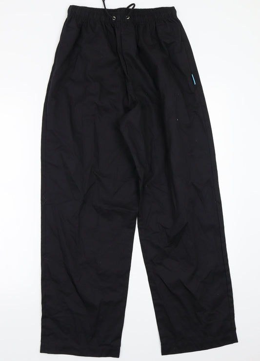 Imagework Womens Black   Trousers  Size L L30 in