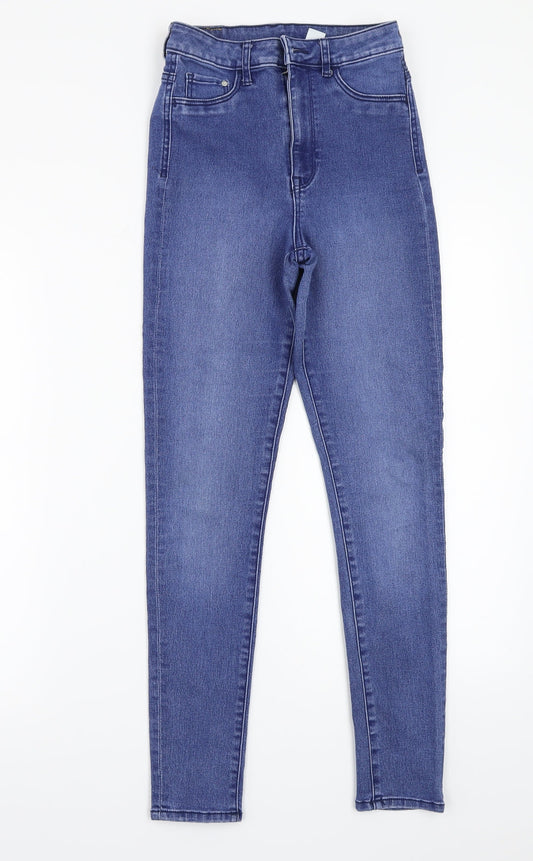 &denim  Womens Blue   Skinny Jeans Size 30 L25 in