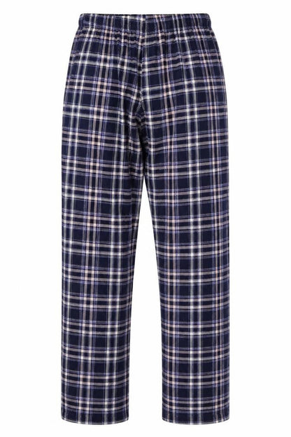 Topshop Womens Blue Check  Sweatpants Trousers Size XS L27 in