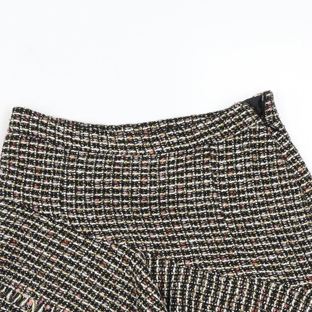 H&M Womens Multicoloured   A-Line Skirt Size 4