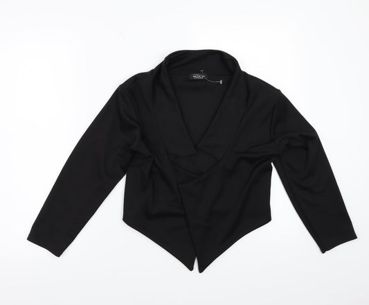Buzy Womens Black   Cardigan Jumper Size S