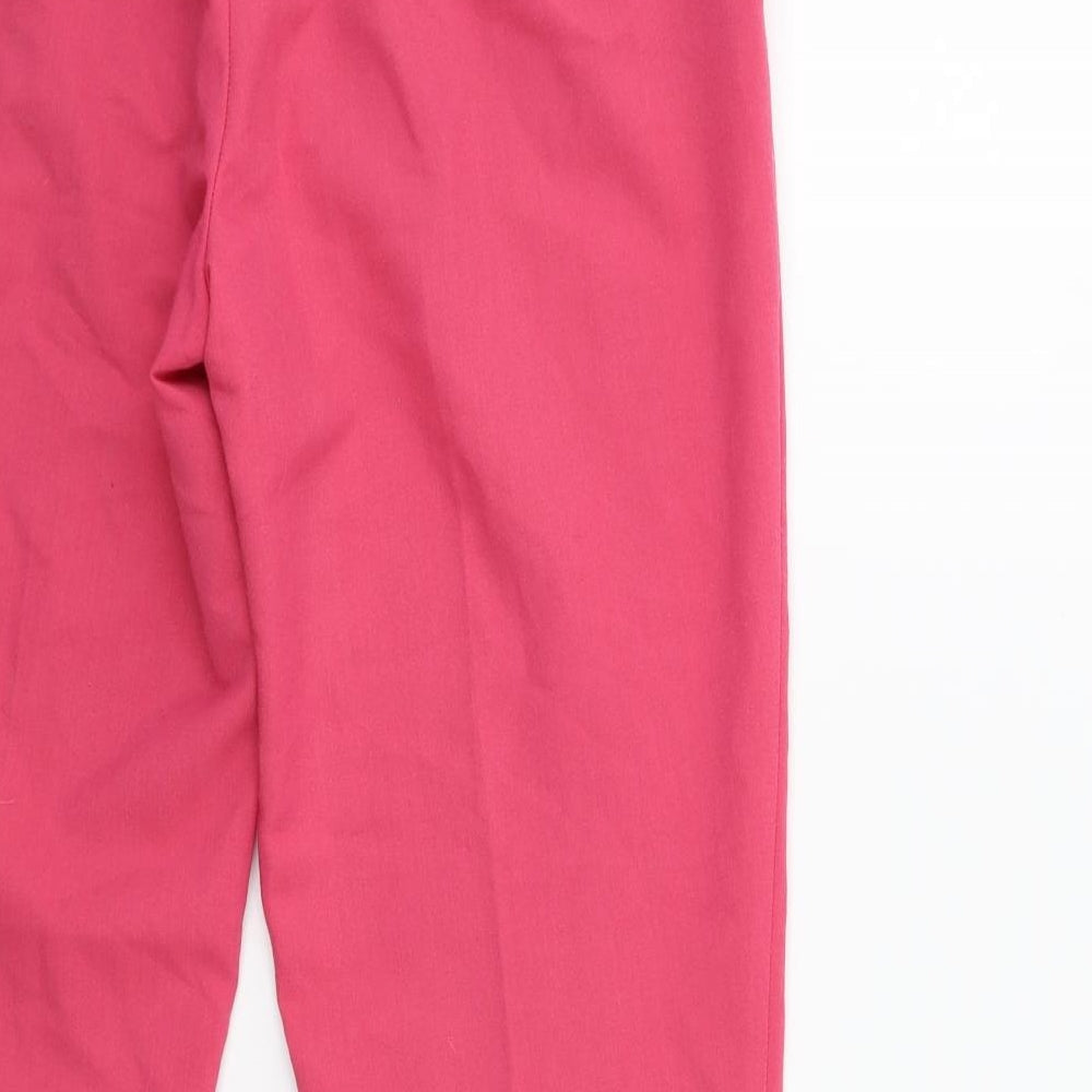 F&F Womens Pink   Trousers  Size 10 L27 in