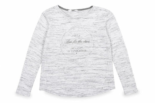H&M Girls Grey  Knit Pullover Jumper Size 7 Years