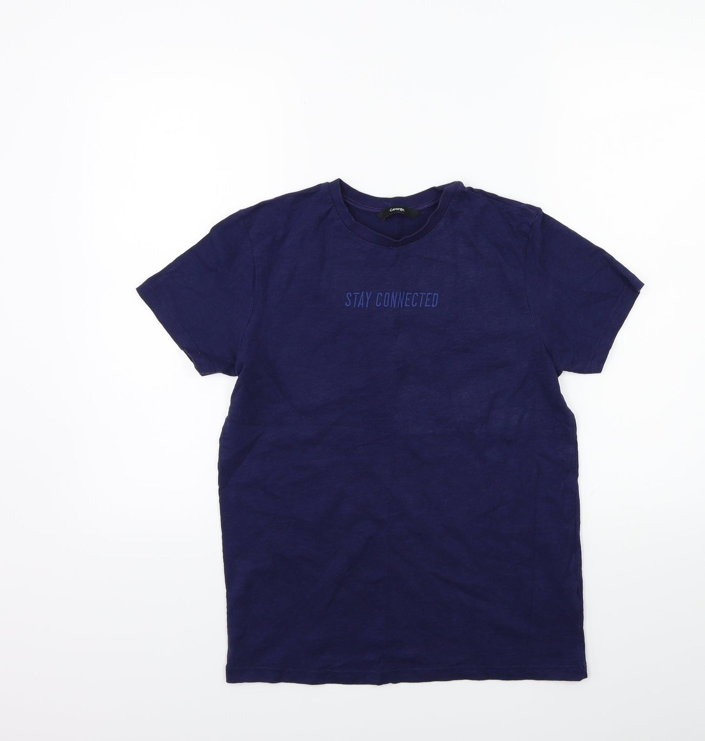 GORGE Boys Blue   Basic T-Shirt Size 12 Years