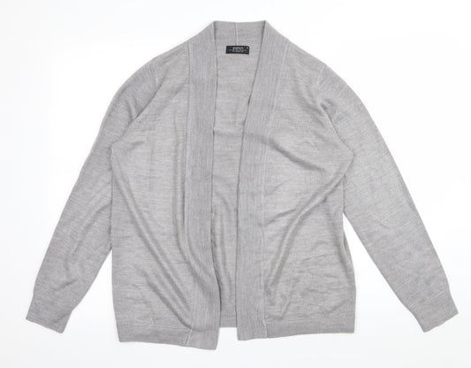 Papaya Womens Grey   Cardigan Jumper Size 12