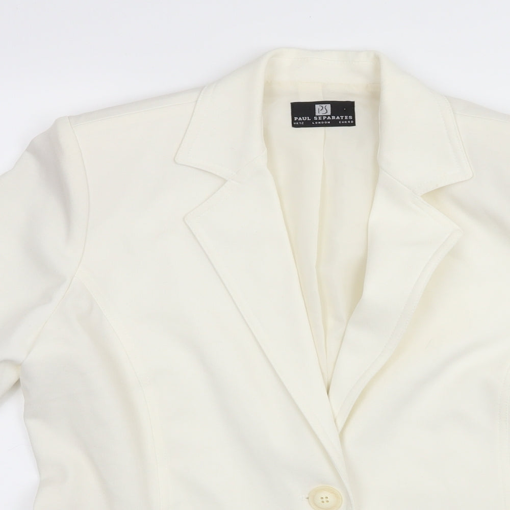 Paul Seperates Womens Ivory   Jacket  Size 12