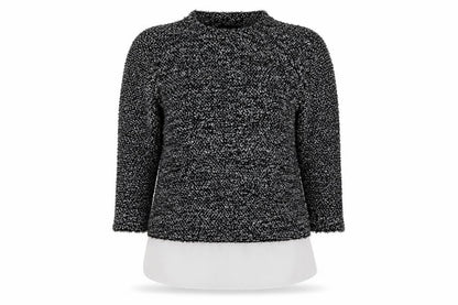 Dorothy Perkins Womens Grey  Knit Pullover Jumper Size 8