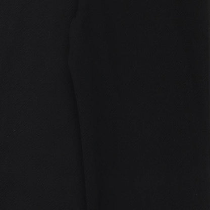 PRETTYLITTLETHING Womens Black   Trousers  Size 14 L29 in