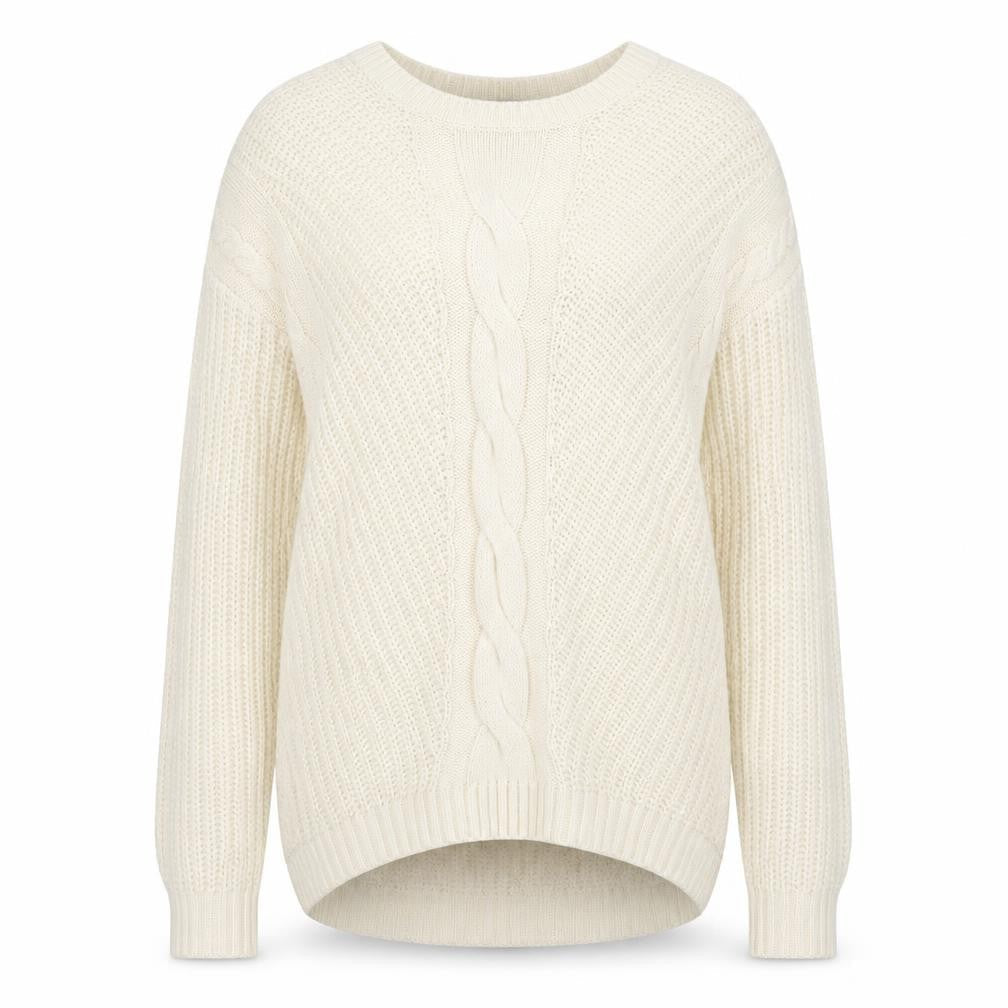 Peacocks Womens Ivory  Knit Pullover Jumper Size S