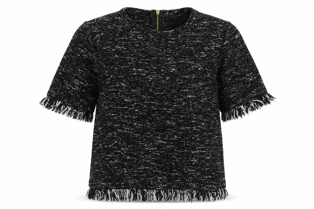 River Island Womens Black  Knit Pullover Jumper Size 10