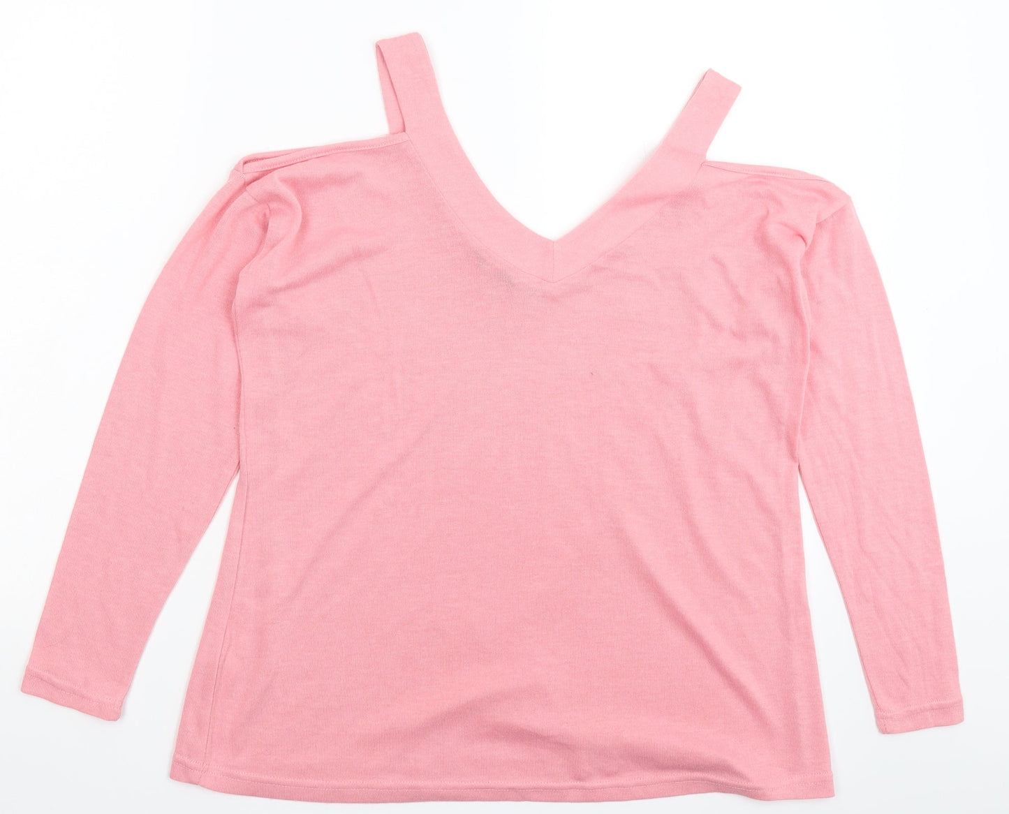 Primark Womens Pink  Knit Pullover Jumper Size 10