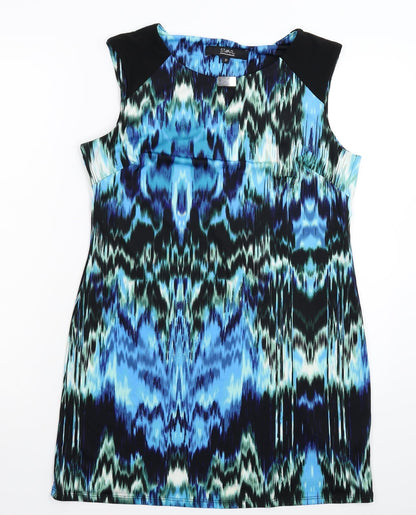 Preloved Julien Macdonald Womens Multicoloured   Mini  Size 12 - Front