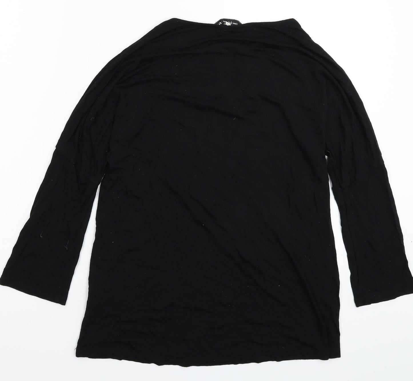 F&F Womens Black   Basic T-Shirt Size 10
