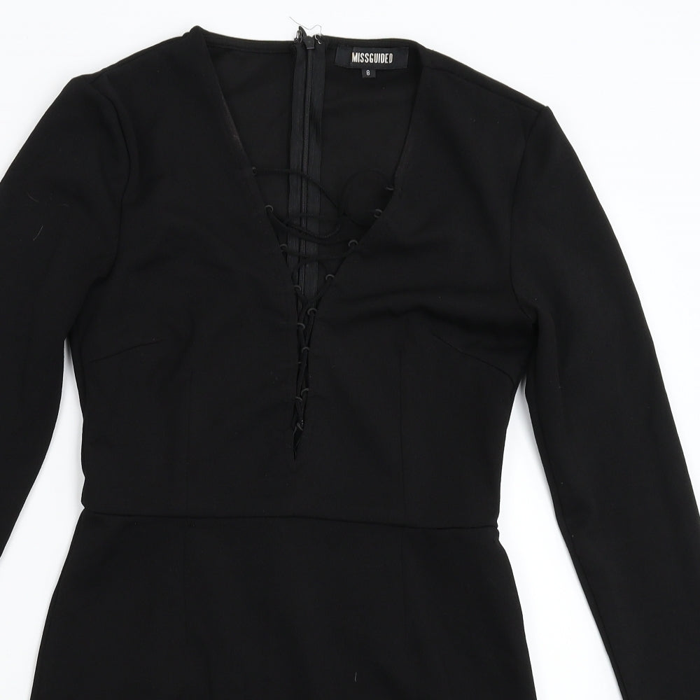 Missguided Womens Black   Mini  Size 8